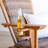 Demariea Indonesian Teak Outdoor Adirondack Chair Free Patio Cover