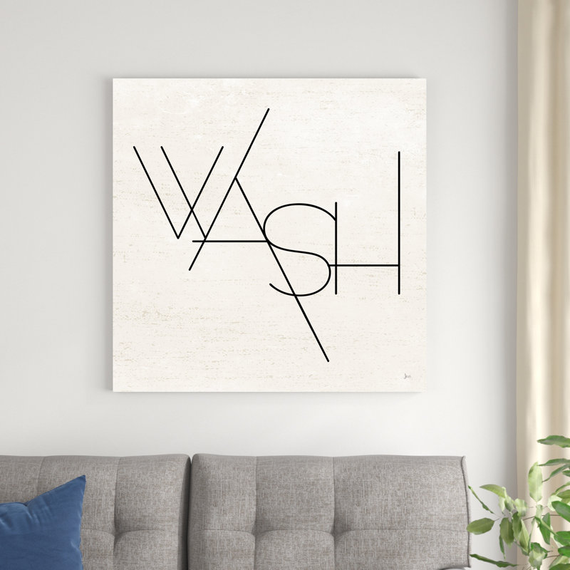 " Wash Dry Fold I ", 36" H x 36" W 