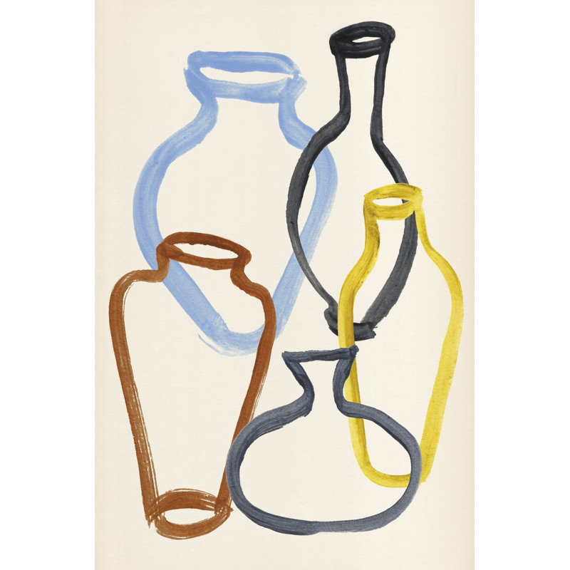 Le Vase III by Annie Warren - Wrapped Canvas Print, 46cm H x 30cm W x 3.8cm D