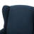 Pushback Recliner Chair, Modern Fabric Wingback Armchair With Nailhead Trim, And Wood Legs, Classic Living Room Recliner For Bedroom-1599477211