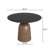 Round Solid Wood Pedestal Dining Table 39"/43"-624123129-624123111