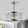 Bootle Ceiling Fan with Light Kit