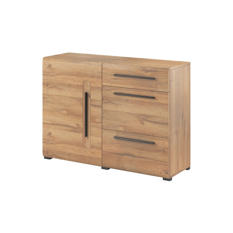 Bouchet 45 Sideboard Cabinet 120 cm - Sleek Grandson Elegance, Oak