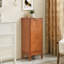 Armoire de salle de bain et armoire à linge avec tablettes réglables