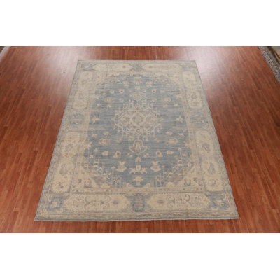 Vegetable Dye Oushak Turkish Area Rug