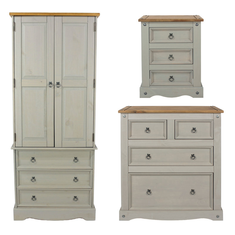Solid Wood Piece Bedroom Set