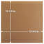 Klinker 13" x 13" Beveled Ceramic Concrete Look Wall & Floor Tile