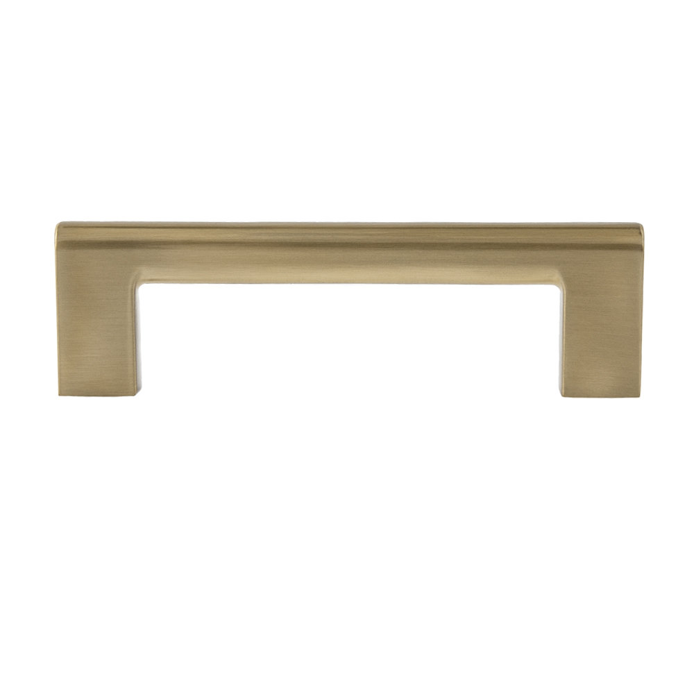 Vail Bar Cabinet Pull, Satin Brass, 4"
