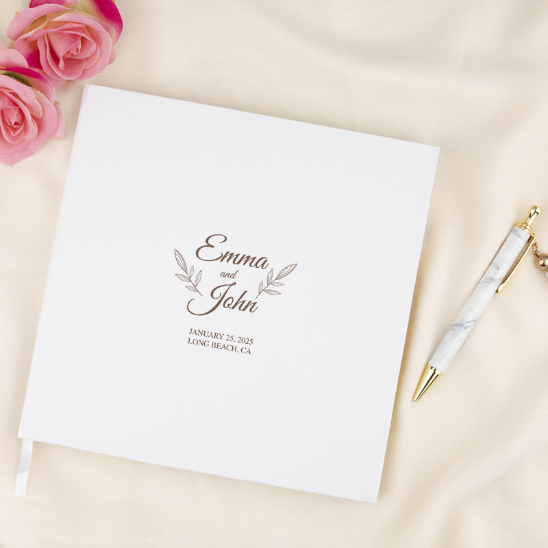 Livre d'or de mariage personnalisé, Oui