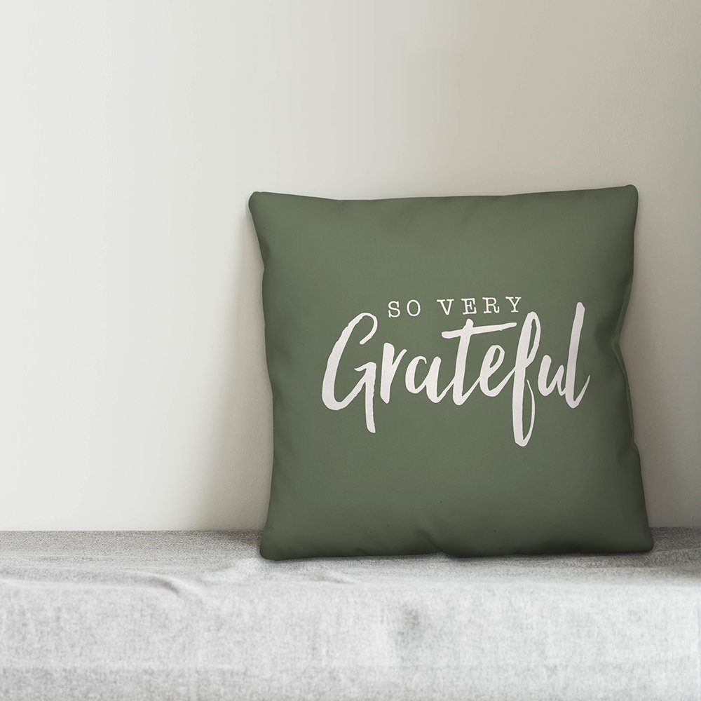  so Very Grateful Square Pillow Designs Direct Creative Group 