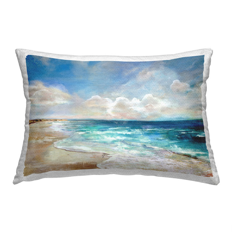 Polyester Throw Rectangular Indoor/Outdoor Pillow Cover & Insert by Carson Lyons