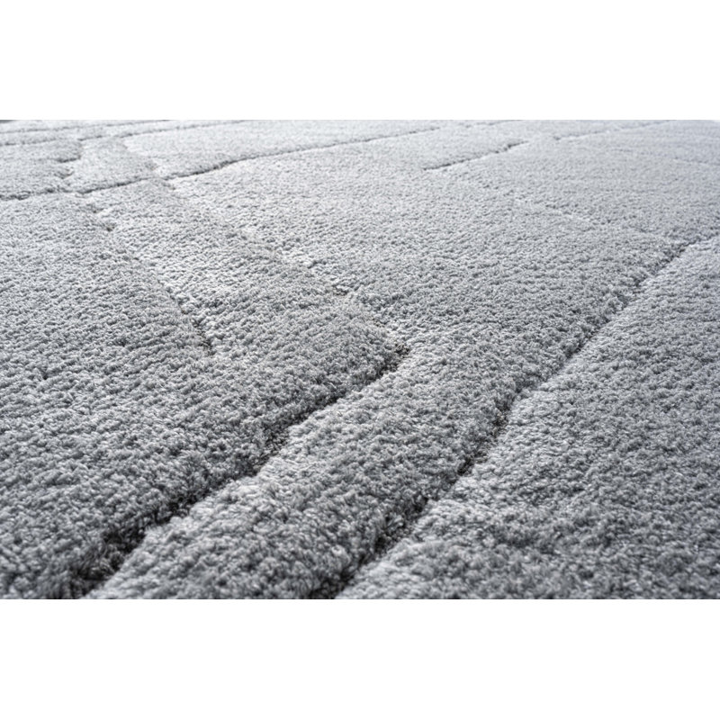 Geometric Indoor Rug, Rectangle 2'7" x 5'