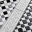 Sevillano 8" x 2" Ceramic Listello Tile Trim in White