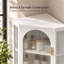 Glass；Steal Single Storage Cabinet-1871902045