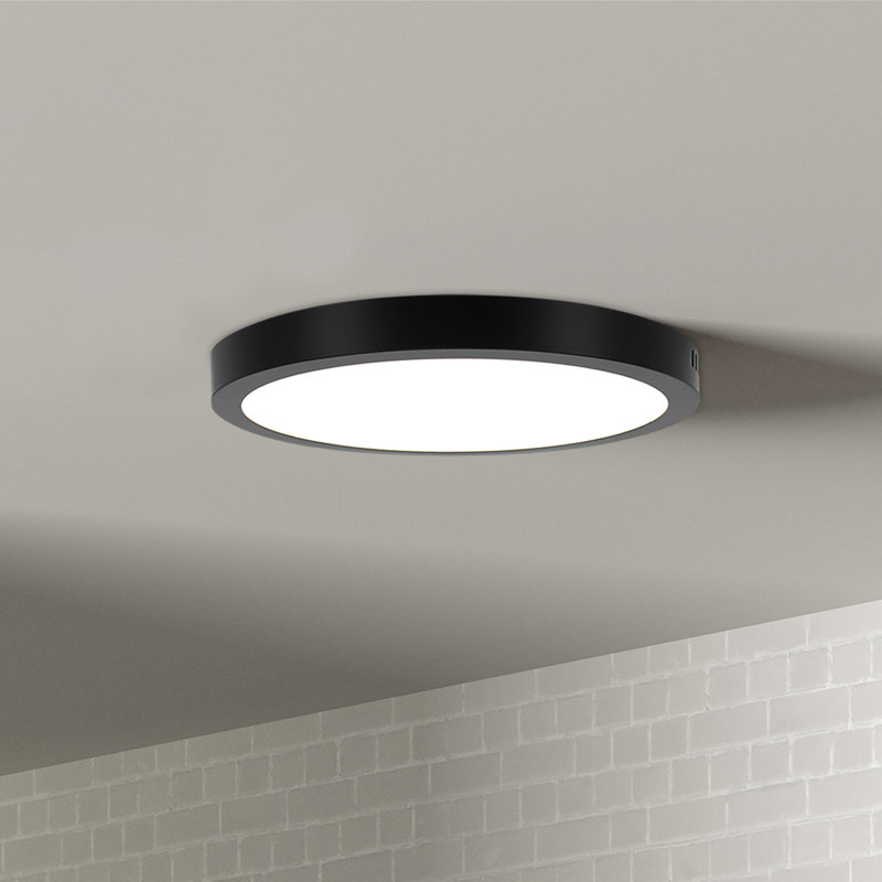 Leitner 1 LED Flush Mount Light – Modern Minimalist Design, Flicker-Free Illumination, Low-Profile, Perfect for Apartments, Lofts, and Small Spaces