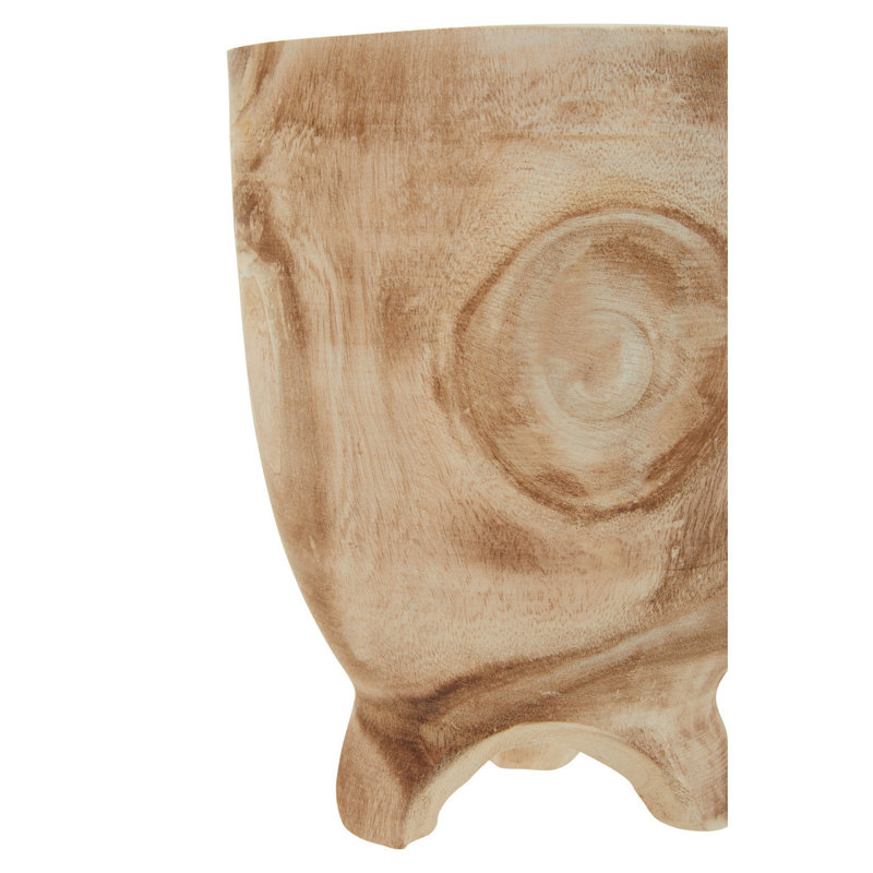 Ainslee Handmade Wood Cachepot