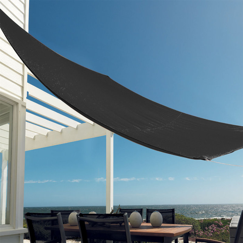 Rectangle Shade Sail - 2.5 x 3m, Black