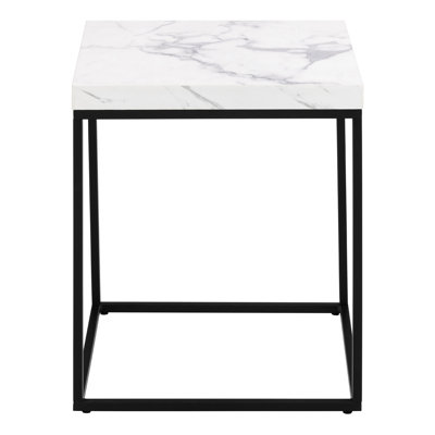 Barossa Coffee Table with Top & Black Steel Base