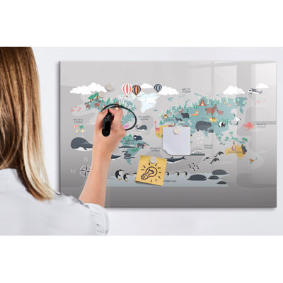 Magnetic Glass Dry Erase Board