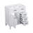 Bathroom Vanity Without Sink (White)