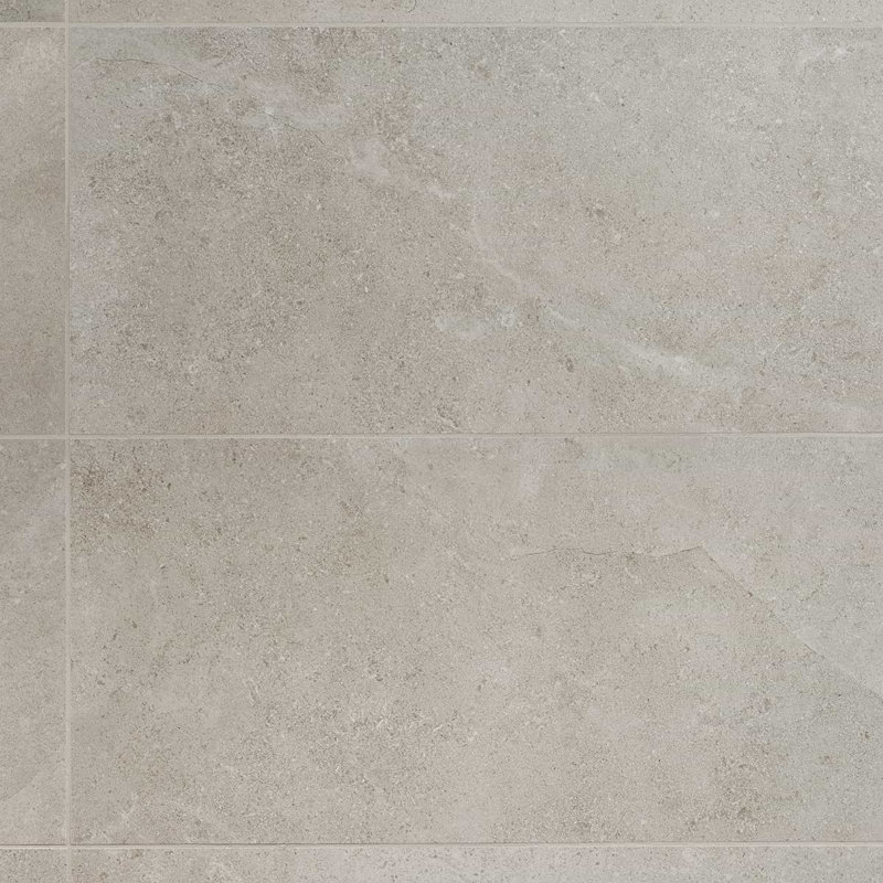 New Rock 12x24 Matte Porcelain Tile, Fumo Light Gray