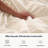 Delara GOTS Certified 100% Organic Cotton Sateen Fitted Sheet Set, 400TC Long Staple, Soft & Breathable with Deep Pocket-88065256-103975751