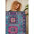Soft Cotton Area Rug (2.6 x 5.0 ft), Antibacterial, Non-Slip PVC Underside | 100% Cotton, 1.2 lbs/sq ft, Pile Height: 0.4 in, Total Thickness: 0.3 in | Machine Washable, Pink, Orange, Blue & Navy Colors | Ideal for Living Room & Bedroom-112936798