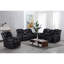 ENCORE SOFA DOUBLE PUISSANCE avec chargeur sans fil DDT, gel USB en cuir léger sur interrupteur