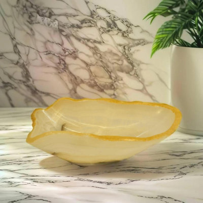 Yellow Canyon Small Onyx Centerpiece