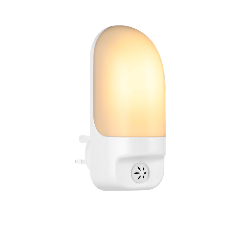 Suzzane Night Light, White/Yellow