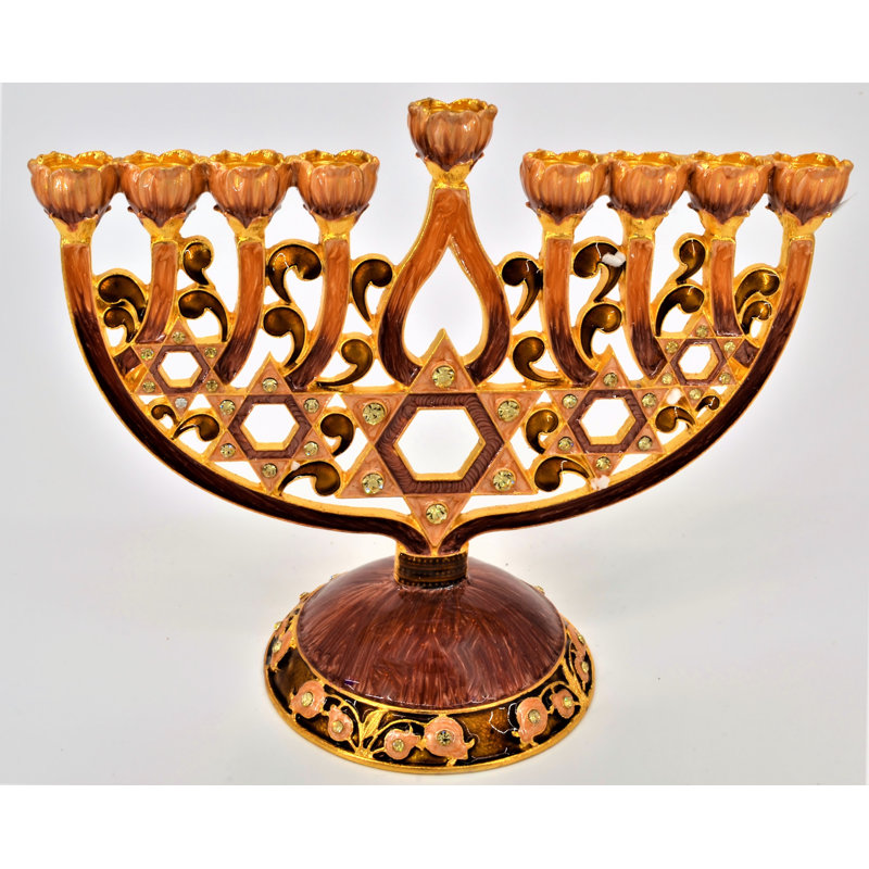 Pewter Menorah