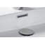 24" Cube Collection Single Bathroom Sink, White-72042520