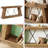 Two-Tier Side Table,Unique Entryway Table,Functional Console Table