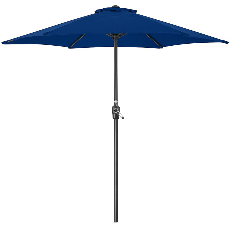Atri 240cm Market Parasol, Navy