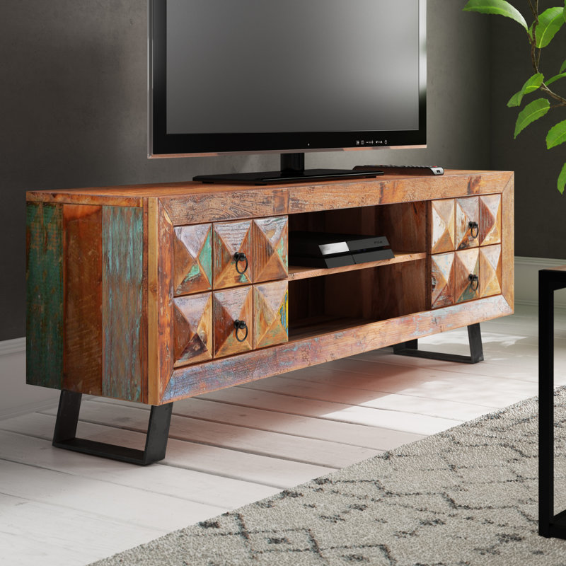 Butcher Unfinished TV Stand for TVs up to 70"