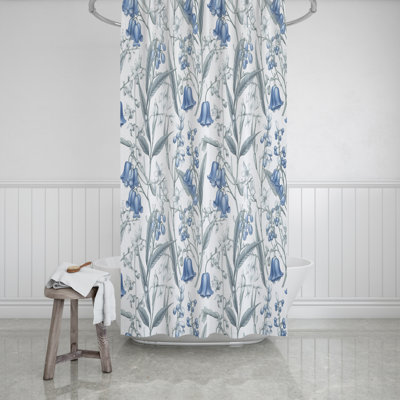 Guddibai Floral Shower Curtain