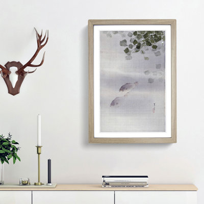 Fishes by Watanabe Seitei - Picture Frame Painting Print