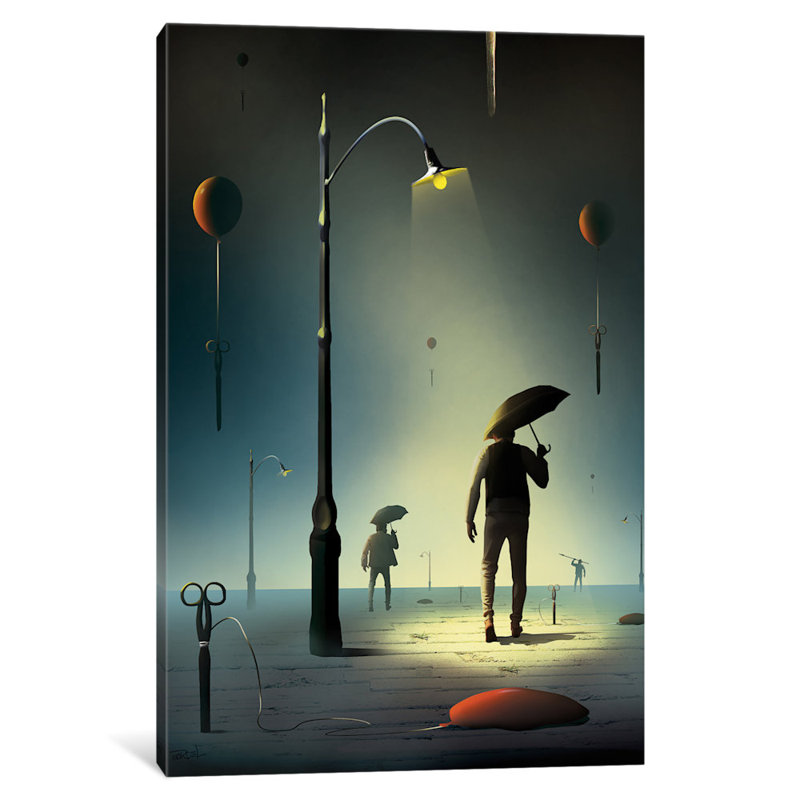 Impression sur toile tendue, H 12 po x L 18 po x P 1,5 po