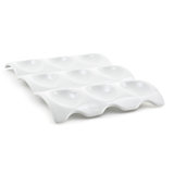 Front Of The House Porcelain Egg Platter