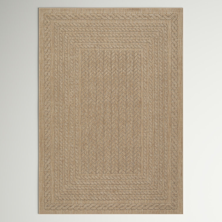 Tapis brun clair Brigands