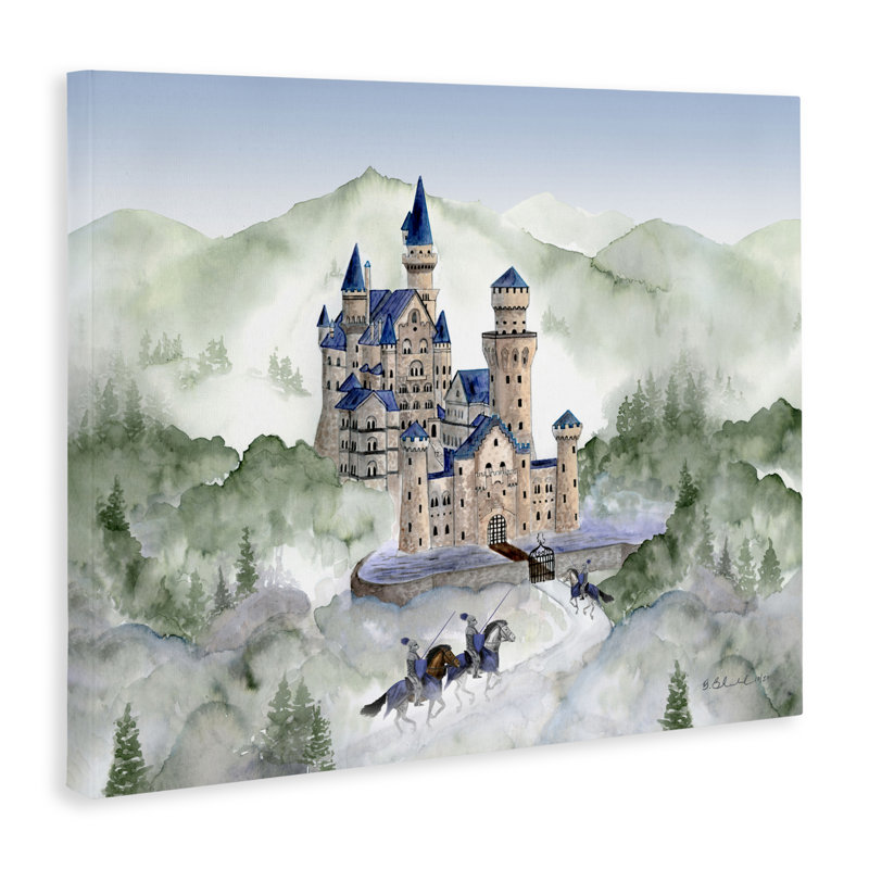 Knights In Shining Armor Canvas, design par Brett Blumenthal, H 16 po x l 20 po