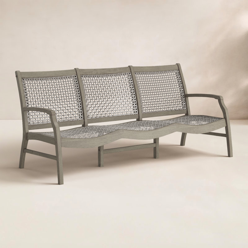 Sawyer 78' Teak Outdoor Patio Sofa