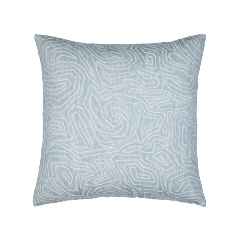 Chari Indoor & Outdoor Woven Accent Pillow, Spice, 20"H x 20"W