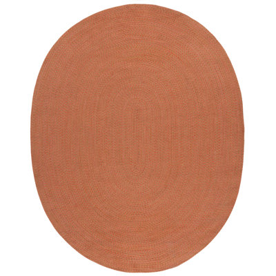 Tapis de couleur unie en coton tissé à la main Garbrand