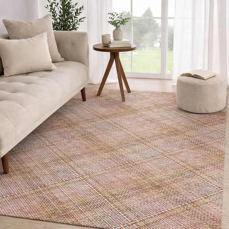 Tapis intérieur / extérieur lavable à la machine Chantille ACN2880, Cuivre, 3 pi x 5 pi