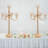 33.8'' H Metal Tabletop Candelabra-2136888711