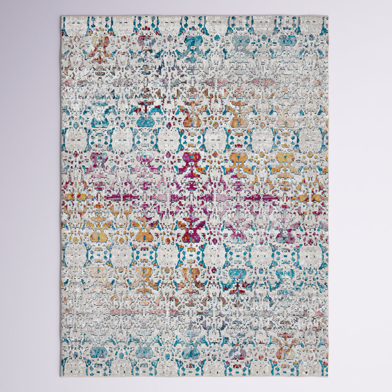 Abstract Indoor Rug, Rectangle 9' x 12'2"