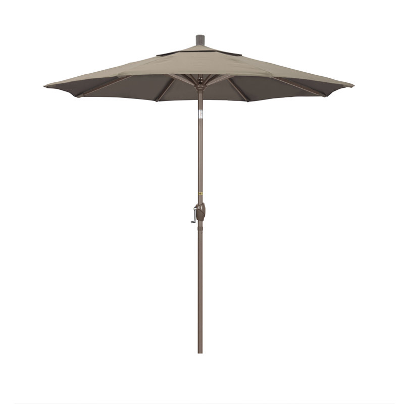 Parasol sunbrella de marché 7,5' Wallach, Taupe