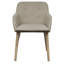 Fauteuil rembourré en tissu capitonné Bastow-691382129