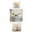 Saharrah Metal Wall Clock